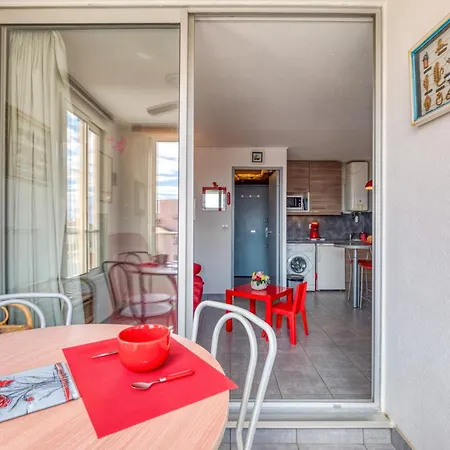 公寓 Cap D'agde, T1 Renove Avec Vue *