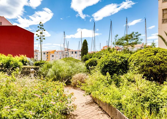 Cap D'agde, T1 Renove Avec Vue Apartman