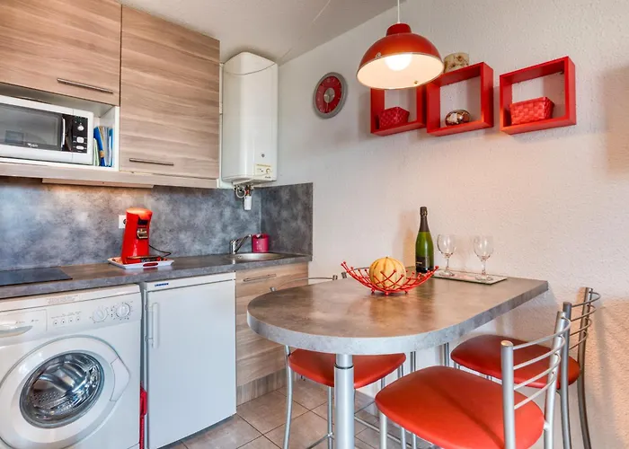 Cap D'agde, T1 Renove Avec Vue Apartman